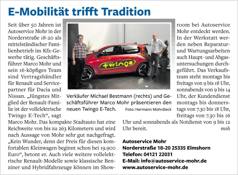 Elektroexperte in Elmshorn